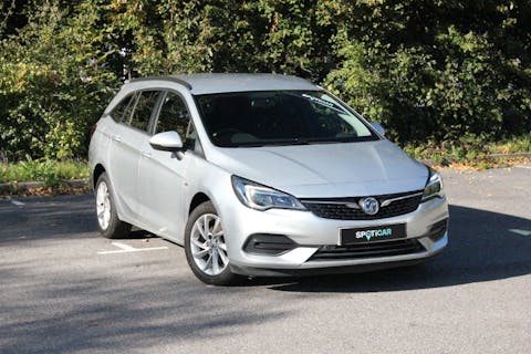 Silver Vauxhall Astra 1.2 Business Edition Nav 2020
