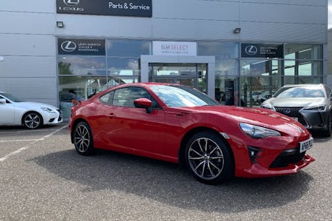 Red Toyota Gt86 D-4s Pro 2017