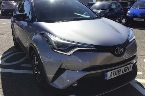 Silver Toyota C-hr Dynamic 2018