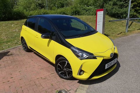 Yellow Toyota Yaris VVT-i Yellow Edition 2018