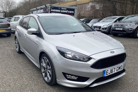 Silver Ford Focus 1.0 ST-Line 2017