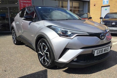 Silver Toyota C-hr Dynamic 2018