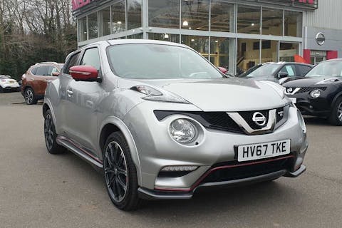Silver Nissan Juke Nismo RS Dig-t 2017