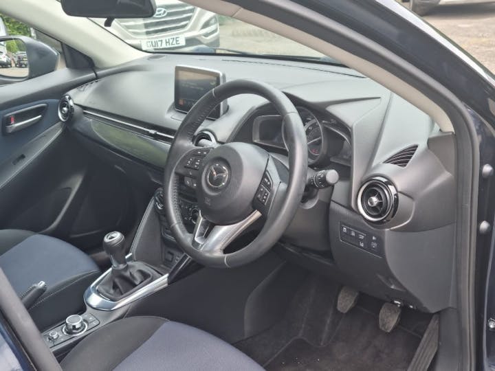 Blue Mazda 2 1.5 Se-l Nav 2015
