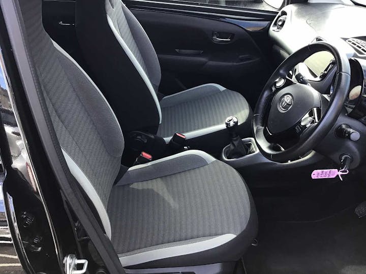 Black Toyota Aygo VVT-i X-plore 2018