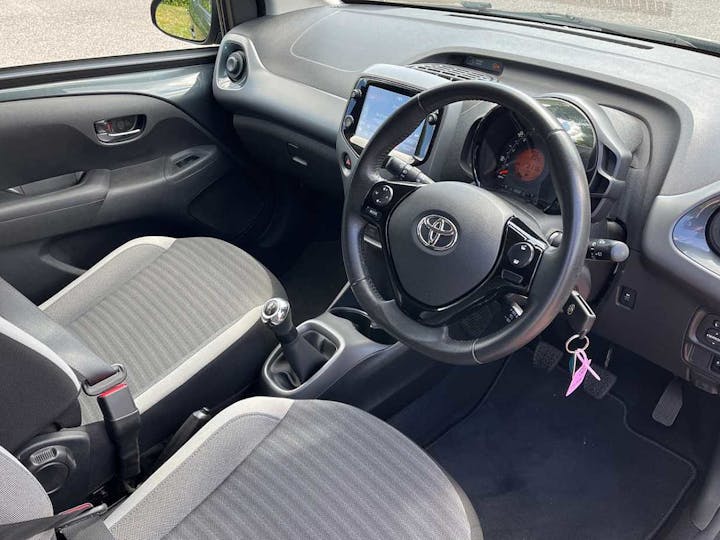Grey Toyota Aygo VVT-i X-trend 2019