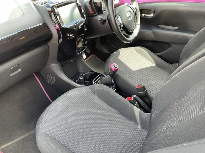 Purple Toyota Aygo VVT-i X-cite 2018