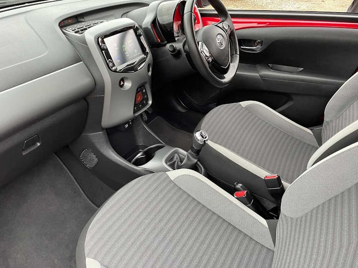 Red Toyota Aygo VVT-i X-trend 2019