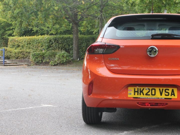 Orange Vauxhall Corsa 1.2 SE 2020