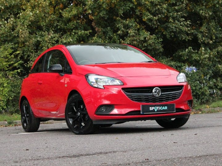 Red Vauxhall Corsa 1.4 GRiffin 2019