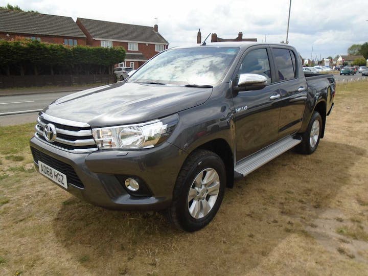 Grey Toyota Hilux Icon 4wd D-4d Dcb 2018