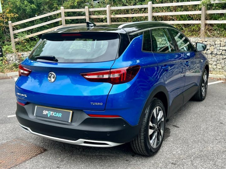 Blue Vauxhall Grandland X 1.2 Sport Nav S/S 2018