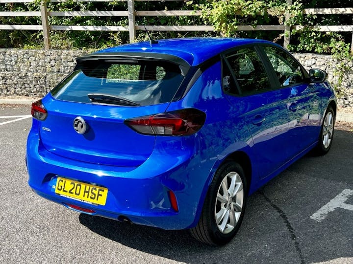 Blue Vauxhall Corsa 1.2 SE 2020