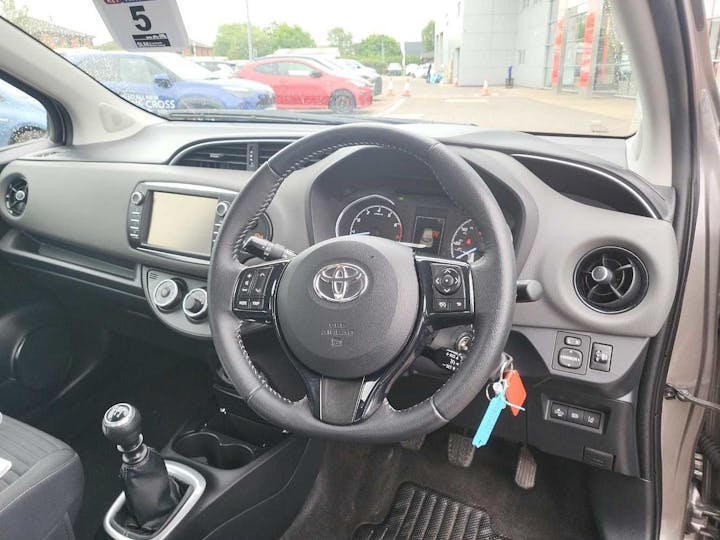 Brown Toyota Yaris VVT-i Icon 2020