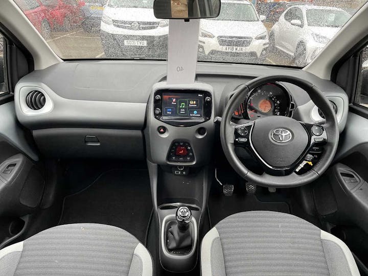 Silver Toyota Aygo VVT-i X-trend 2019
