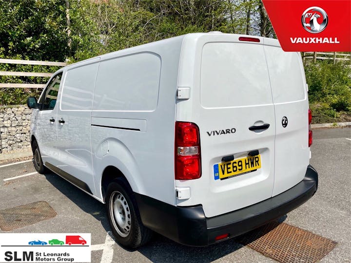 White Vauxhall Vivaro 1.5 L2h1 2900 Edition S/S 2019