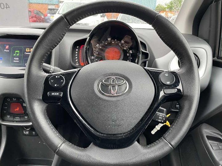 Silver Toyota Aygo VVT-i X-trend 2019