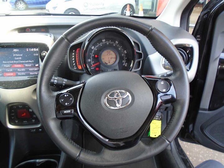 Black Toyota Aygo VVT-i X-trend 2019