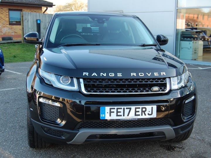 Black Land Rover Range Rover Evoque 2.0 Td4 SE Tech 2017