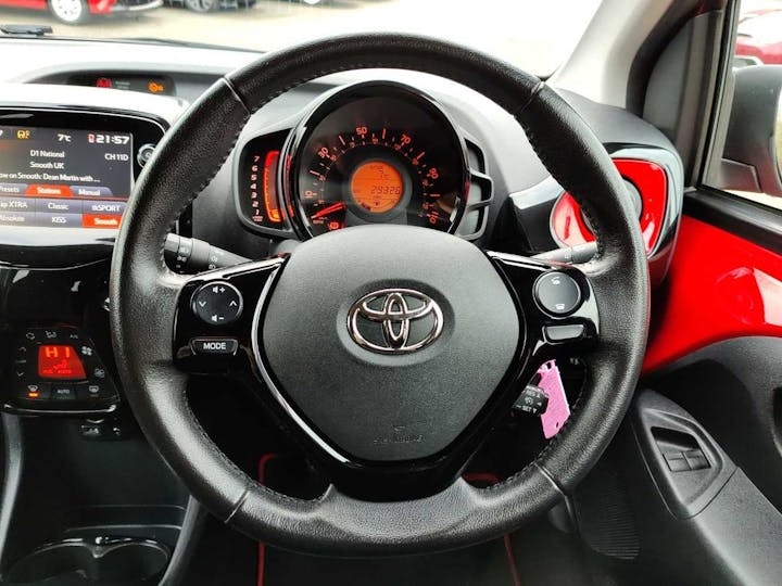 Red Toyota Aygo VVT-i X-cite 4 2018