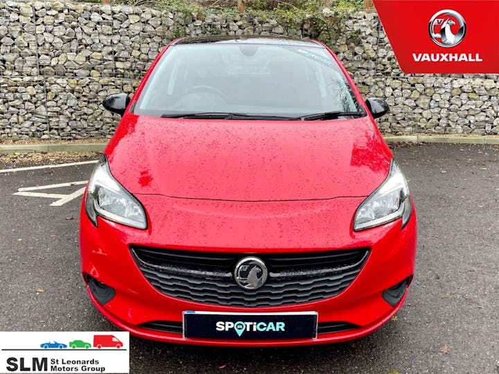 Red Vauxhall Corsa 1.4 GRiffin 2019