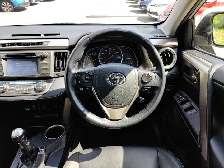 Silver Toyota Rav4 D-4d Invincible 2015